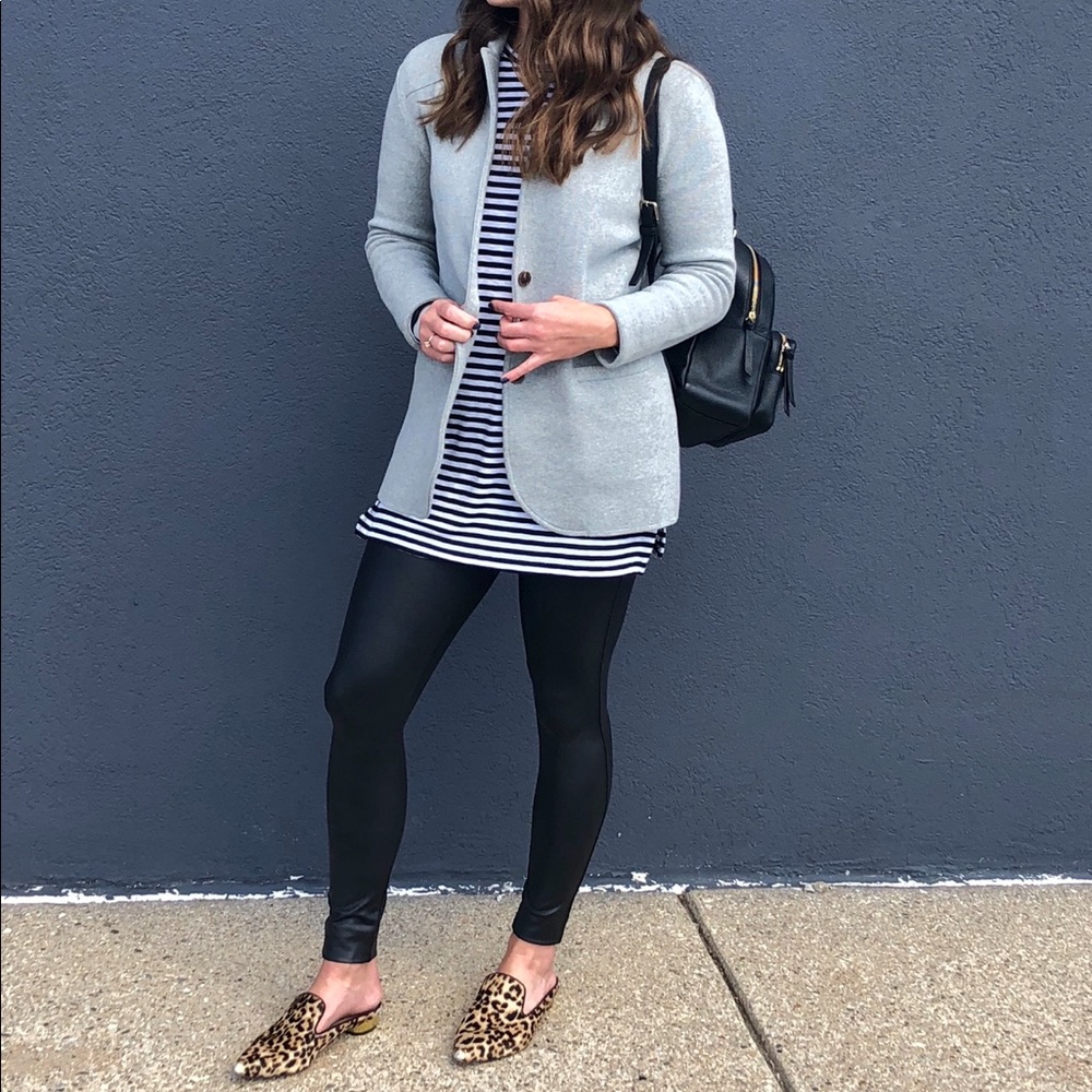 SPANX Faux Leather Leggings